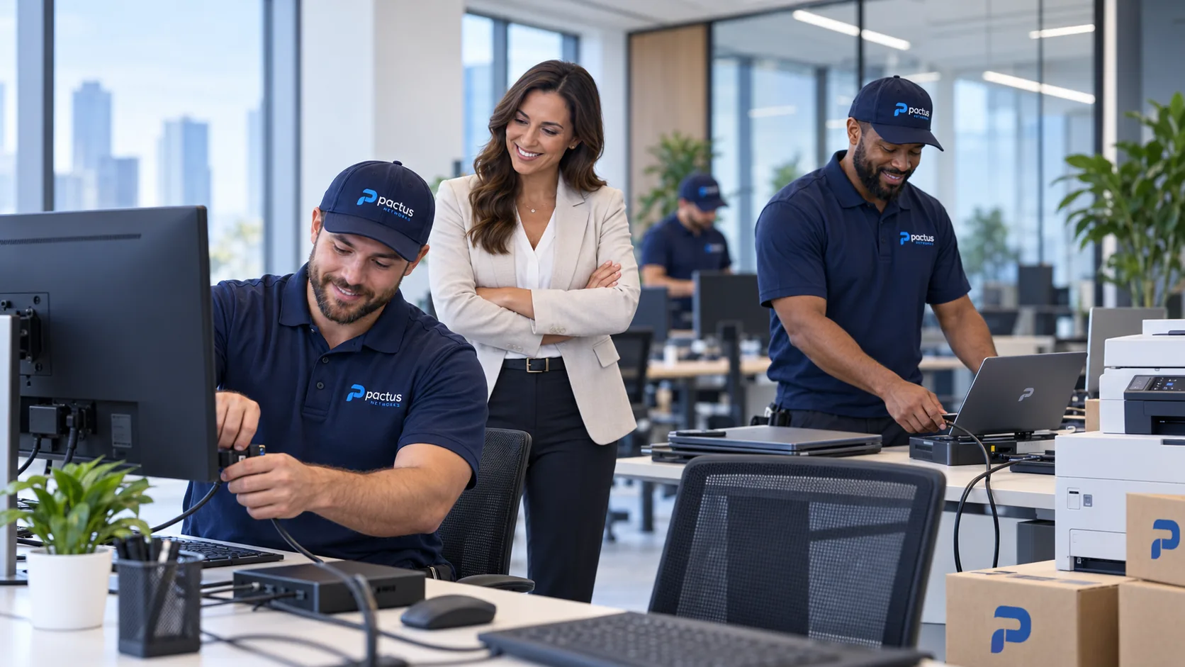 Government Offices network infrastructure by Pactus Networks